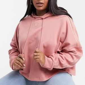 Adidas cropped hoodie NEW!